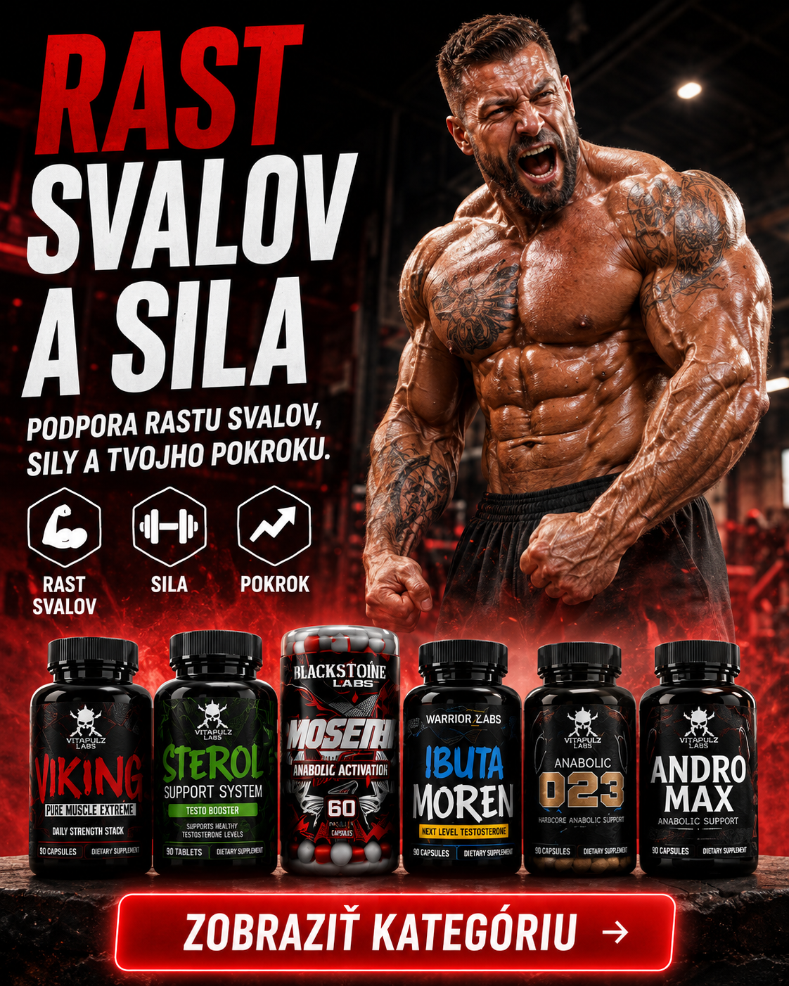 Rast svalov a sila