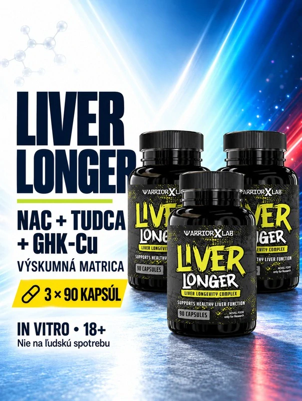 LIVER LONGER – výskumná matrica s TUDCA a GHK-Cu