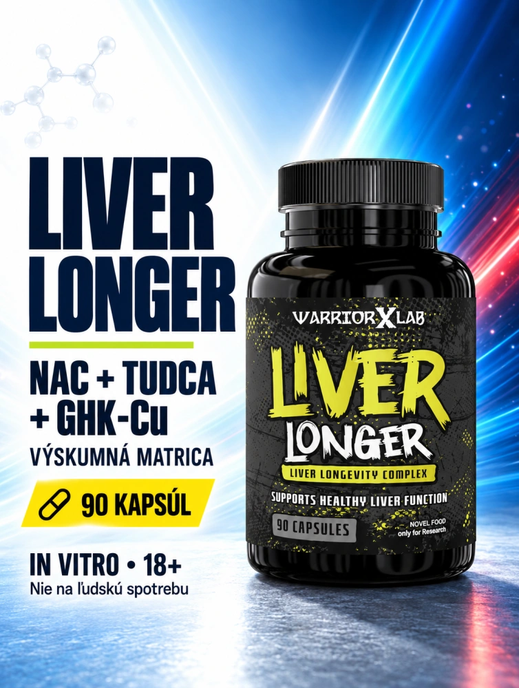 LIVER LONGER – výskumná matrica s TUDCA a GHK-Cu