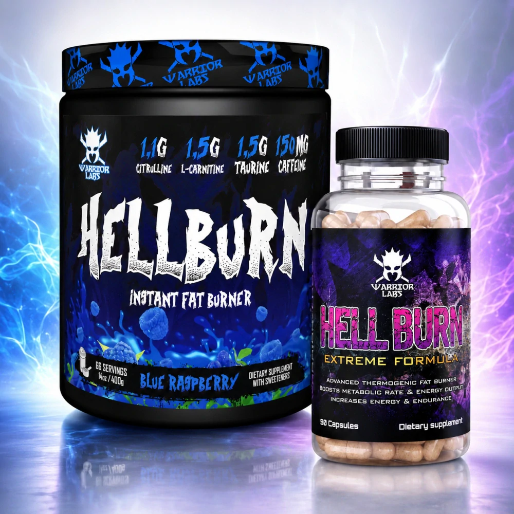Hell Burn COMBO DUO – drink + kapsuly pre formovanie postavy