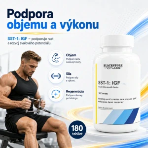 SST-1: IGF – podpora objemu, sily a regenerácie
