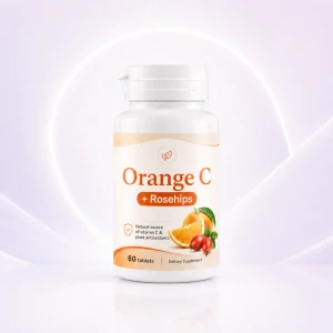 Orange C + Rosehips – Vitamín C so šípkami
