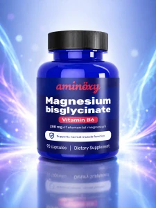 Magnesium Bisglycinate + B6 90 kapsúl – horčík pre aktívny deň a regeneráciu