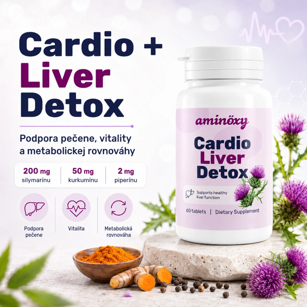 Cardio + Liver Detox – podpora pečene, vitality a metabolizmu
