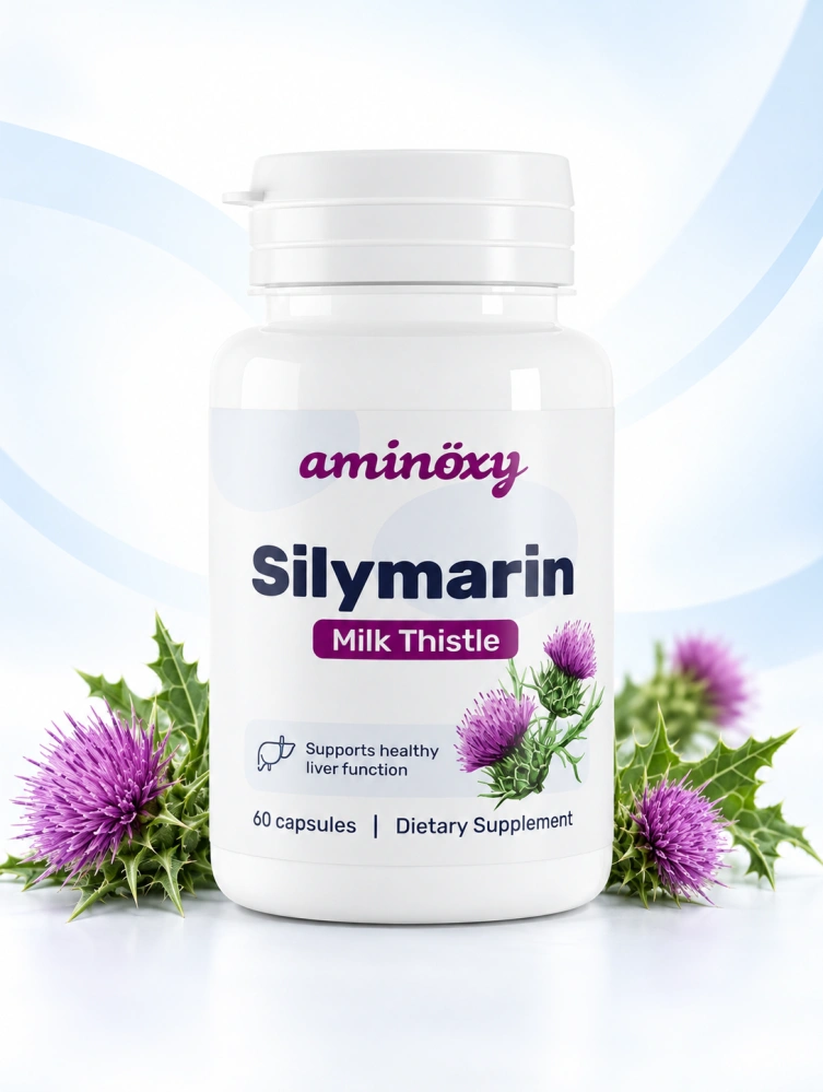 Silymarín 200 mg – pestrec mariánsky, 60 kapsúl