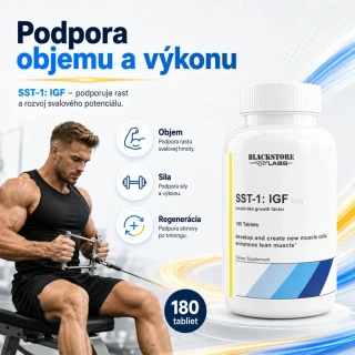 SST-1: IGF – podpora objemu, sily a regenerácie