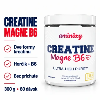 Aminoxy Creatine Magne B6 300 g – kreatín s horčíkom a vitamínom B6